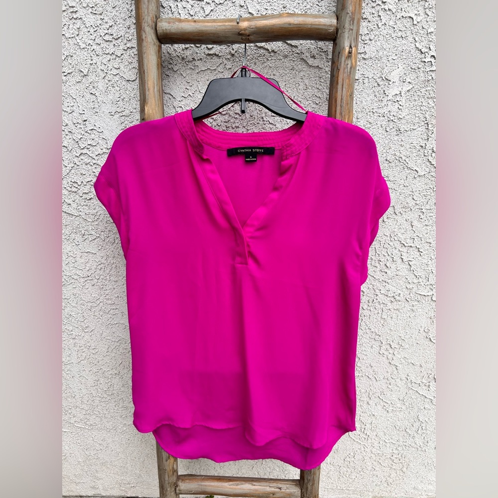 Pink Cynthia Steffe Blouse